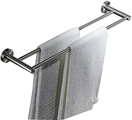 TiStm Wall Mounted Towel Rail Stainless Steel Brushed Finish