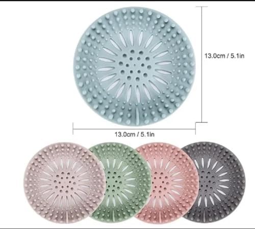 Kisskin Hair Catcher Drain Protector 5 Pack