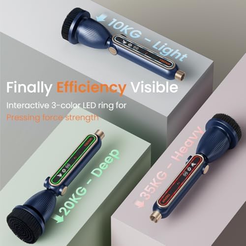 TECFUN 16 in 1 Electric Spin Scrubber with LED