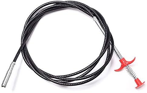 Domejo Drain Snake 79 Inch Flexible Clog Remover