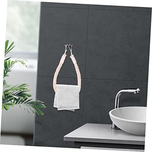 Nautical Rope Toilet Paper Holder with Stainless Steel Bracket