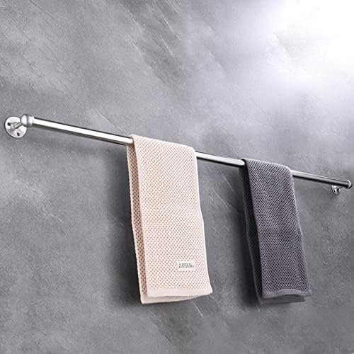 Stainless Steel Towel Bar 90cm 120cm Polished Silver