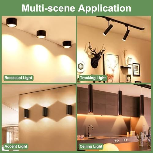 SerBion GU10 50W Halogen Bulbs Warm White 2700K Pack of 6