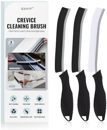 SXhyf Hard Bristle Crevice Cleaning Brush