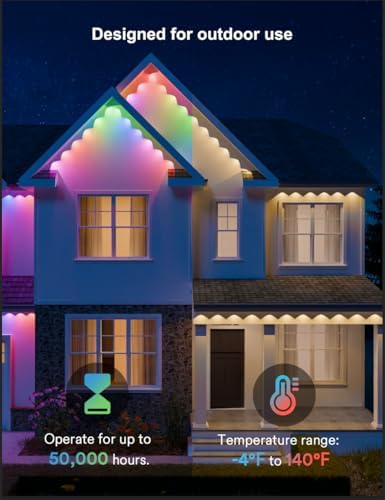 ANGELHALO 100ft Smart String Lights with 72 LEDs 1