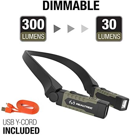 Realtree EZRED RT357 Neck Light 300 Lumen Red White