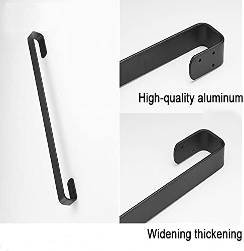TiStm Matte Black Space Aluminum Towel Rack 30Cm