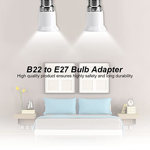 GOTOTOP to Base Bulb Adapter E27 to B22