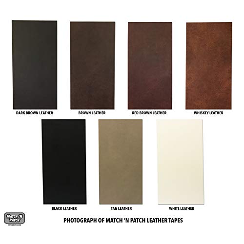 MATCH N PATCH Leather Repair Tape 225x15ft Red Brown