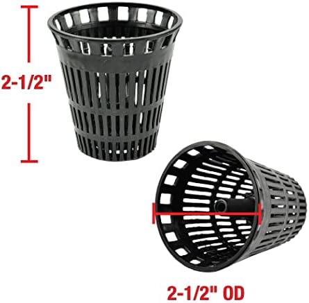 Danco Hair Catcher Baskets Black 3 Count