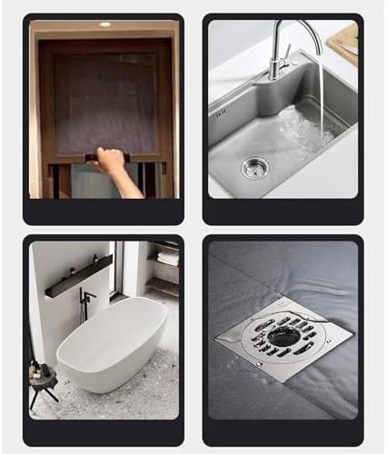 KDUPUP Disposable Hair Catcher Drain Cover Stickers