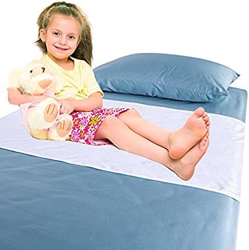 Chummie Luxury Reusable Waterproof Bedding Overlay for Bedwetting Children and Teens