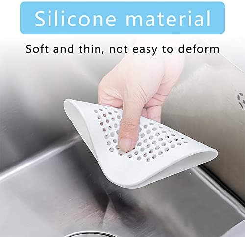HSP-HSWITI Drain Hair Catcher with Suction Cups 2 Pack
