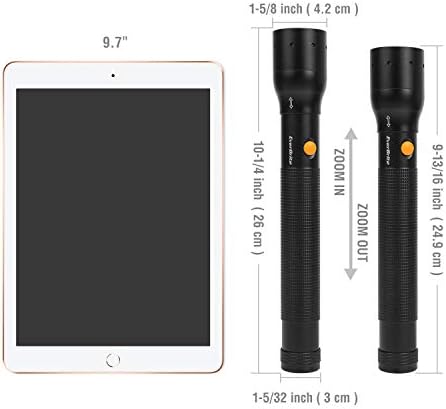 EverBrite Ultra Bright Tactical Flashlight 900 Lumen