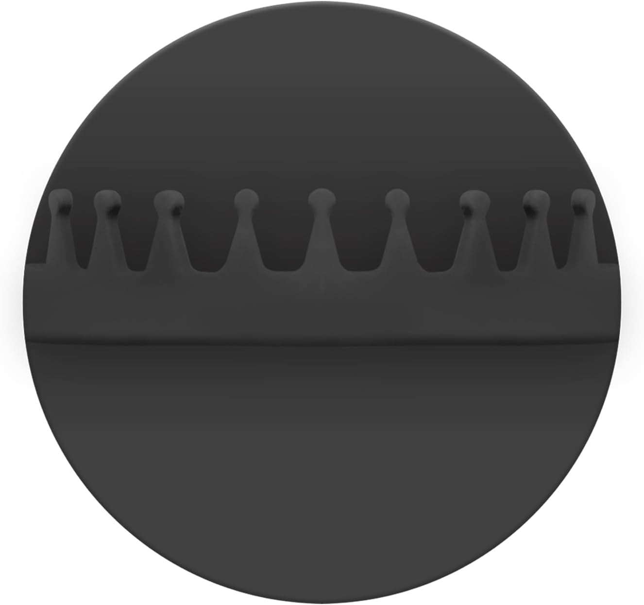 HINGTAI Hair Catcher Wall-Mount Suction Cup Drain Protector Black Reusable