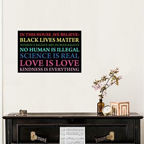 Rainbow Pride Wall Sticker for Kids Room Living Room