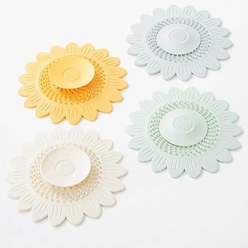 RGYBAO Waterproof Silicone Sink Plug Hair Stopper