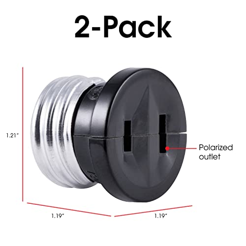 Power Gear Polarized Outlet Adapter 2 Pack 1