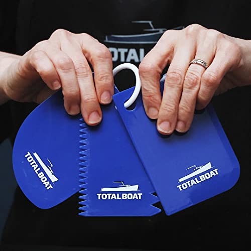 TotalBoat Flexible Resin Spreaders Set - 3-Tool Reusable Kit