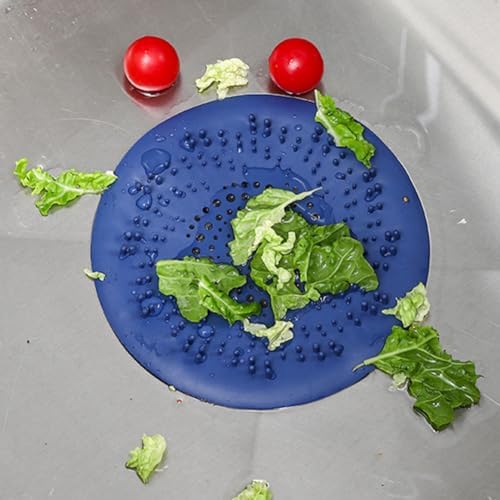 Pilarmuture 2Pcs Hair Catcher Drain Cover for Bath and Sink