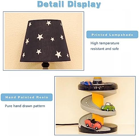 Adorable Racing Car Style Kids Desk Lamp with LED Bulb