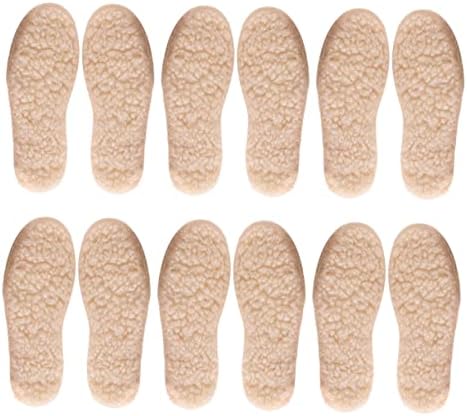 Gogogmee Warm Fleece Insoles for Winter and Everyday Use