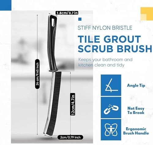 Hiyniaz 3Pcs Crevice Cleaning Brush Tool Set