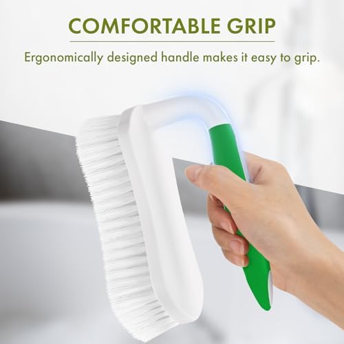 Amazer Scrub Brush for Tub Sink Carpet Floor - Pack of 2
