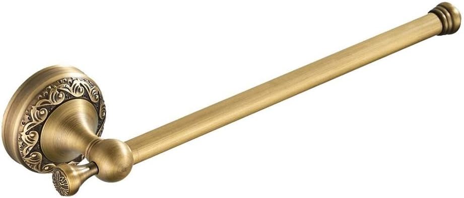 ANNBKA Vintage Brass Single Rod Towel Bar
