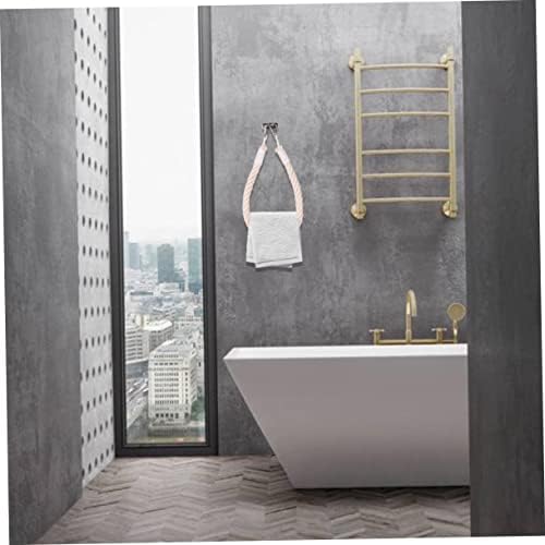 Nautical Rope Toilet Paper Holder with Bracket