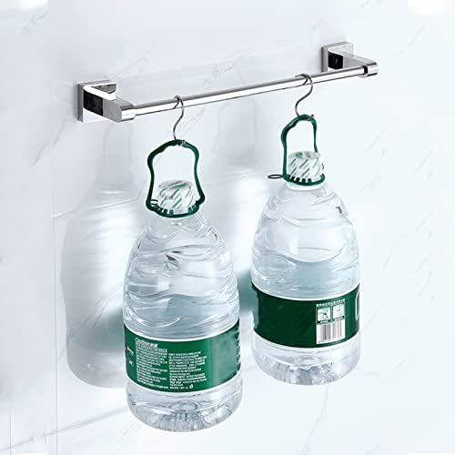 Stainless Steel Towel Bar - Adjustable 40cm to 100cm for Bathroom and Kitchen