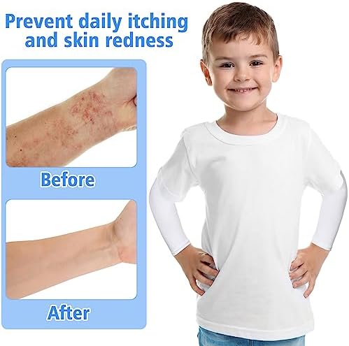 Eurzom 8 Pairs Eczema Protection Sleeves for Kids