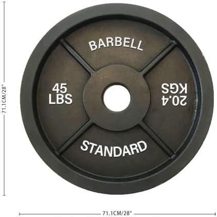 Powerlifting Wall Decal 28in for Home Gym Decor