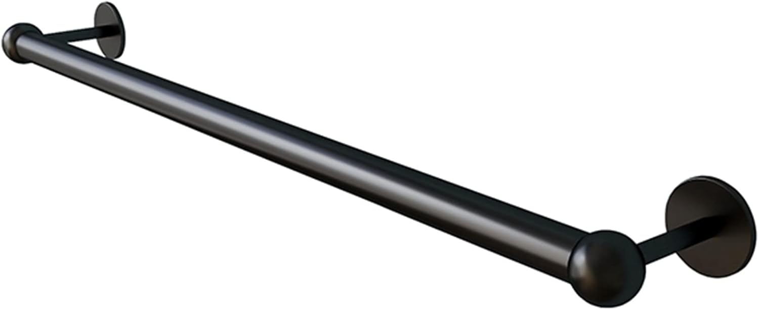 Stainless Steel Matte Black Towel Holder Bar 20cm 1