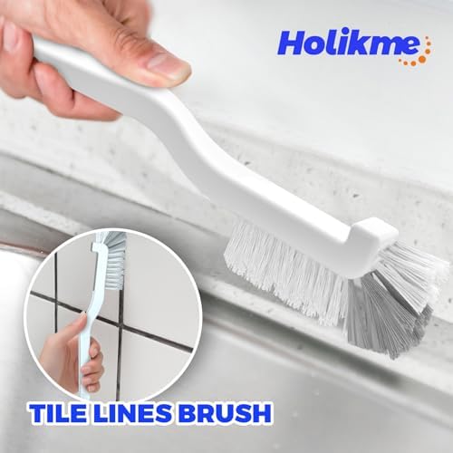 Holikme 5Pack Kitchen Cleaning Brush Set Green