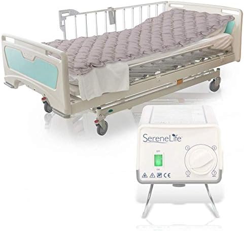 SereneLife Pressure Mattress with Electric Pump - Standard Hospital Size