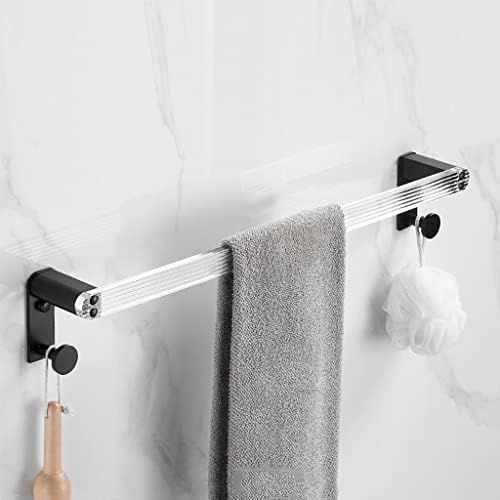 ANNBKA Luxury Acrylic Towel Rack Bathroom Hardware Set