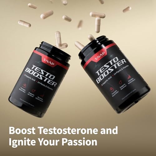 Snap Testosterone Booster for Men 60 Capsules 1