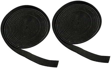 Veemoon 2pcs Self-Adhesive Felt Strips Door Masking