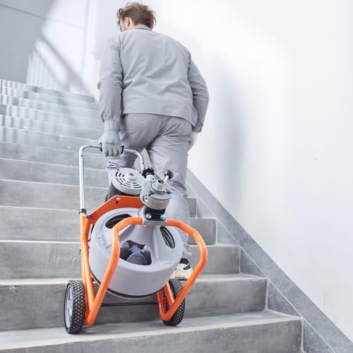 VEVOR 100FT Electric Pipe Cleaning Machine with 38 Steel Cable