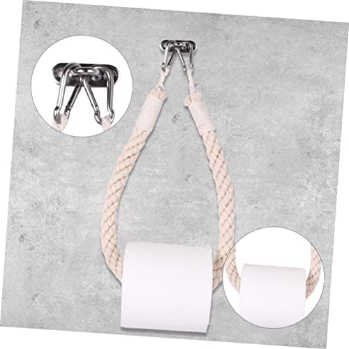 Nautical Rope Toilet Paper Holder for Bathroom
