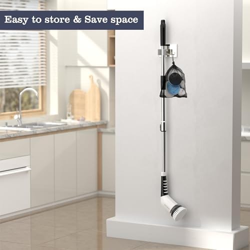 YKYI Electric Spin Scrubber with 8 Brush Heads and 3 Speeds