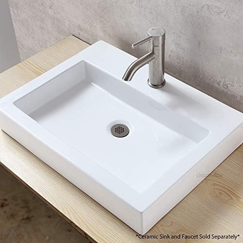 Decor Star 1 12 Bathroom Faucet Drain Stopper Brushed Nickel