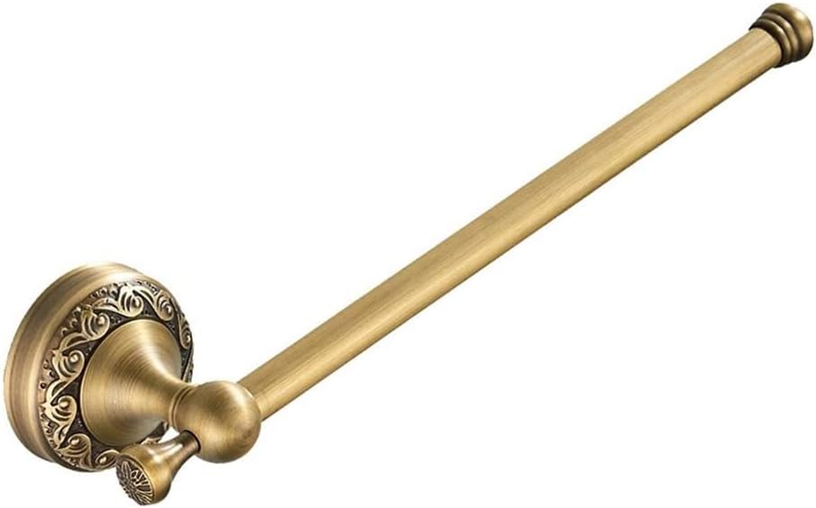 ANNBKA Vintage Brass Single Rod Towel Bar