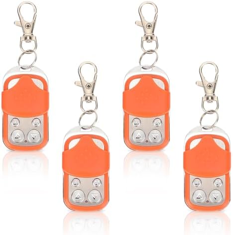 Automatic Door Remote Control HCS301 43392MHz 4 Orange