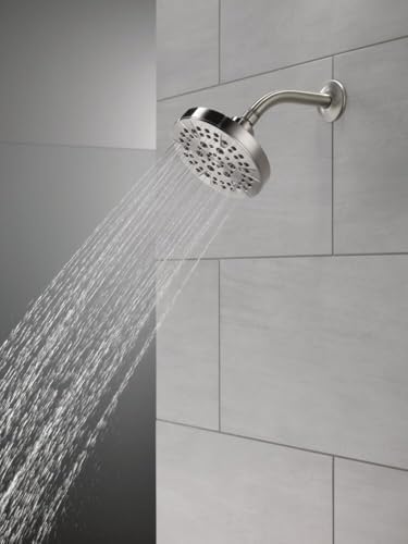 Delta 5-Spray Chrome Shower Head with Pause Feature