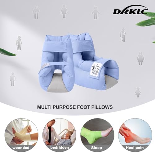 DRKLC Heel Protector Cushion for Pressure Sores Relief