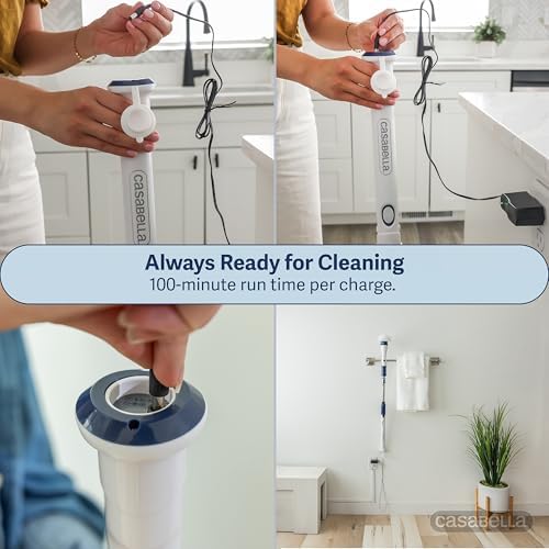 Casabella Power Spin Scrubber - Cordless Rechargeable Cleaner 1