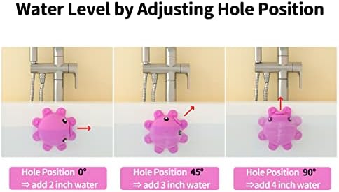 Abalter Bathtub Overflow Drain Cover - Hot Pink Silicone