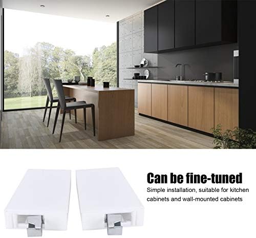 2Set Adjustable Cabinet Hanger Bracket with Mounting Plate